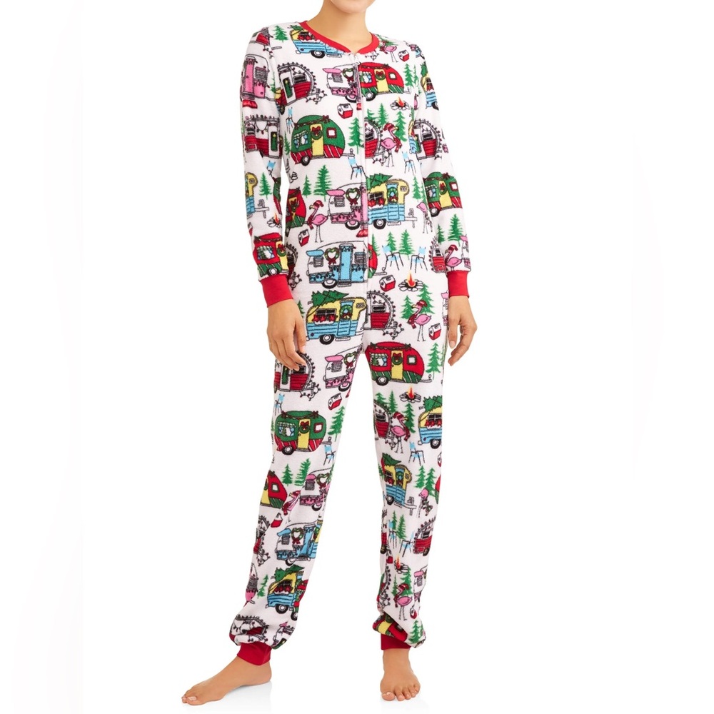 🎄💚 3/$15 XS Christmas/Holiday RV Pajamas A - Picture 1 of 4